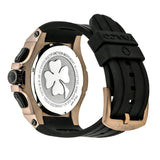 Mulco MW5 4379 035 BlackSteel Black Silicone Strap Men Watches - Lexor Miami