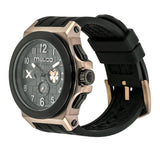 Mulco MW5 4379 035 BlackSteel Black Silicone Strap Men Watches - Lexor Miami