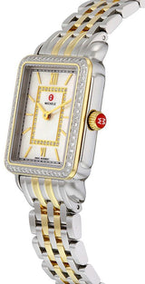 Michele MWW06I000004 Square Steel Strap Women Watches