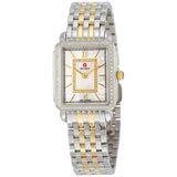 Michele MWW06I000004 Square Steel Strap Women Watches