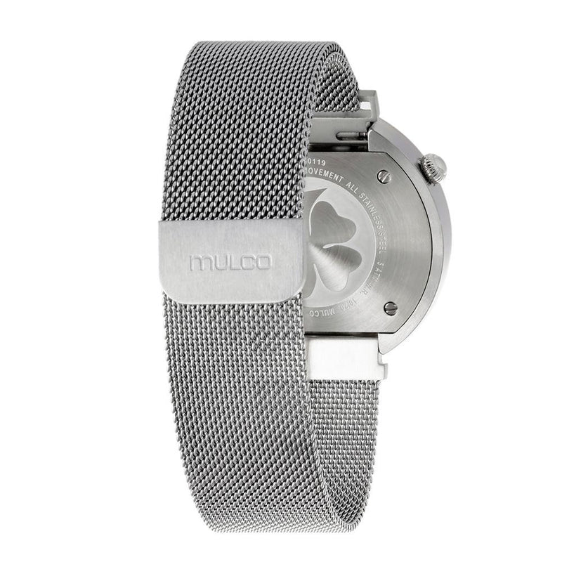 Mulco MW3 17219 043 Couture Iconic Mesh Stainless Steel Strap Women Watches - Lexor Miami