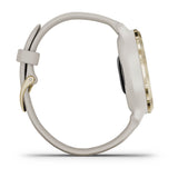 Garmin 010-02429-01 Venu® 2S Beige Silicone Strap Unisex Watches