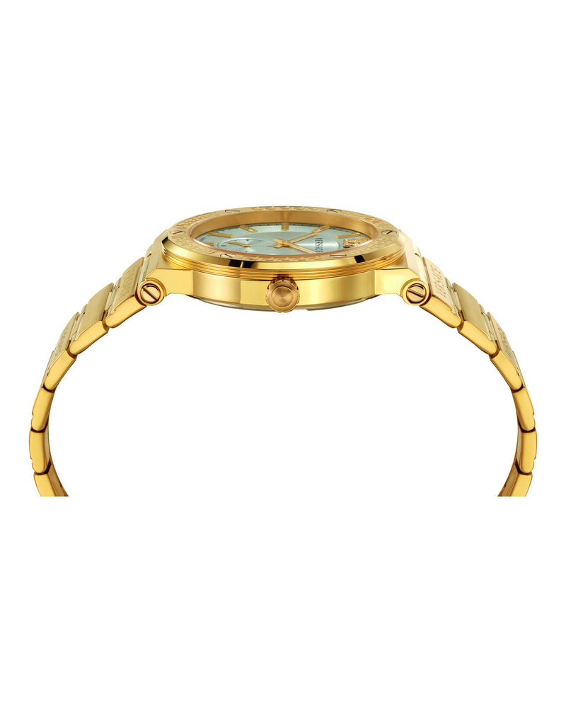 Versace VEVI00520 Greca Gold Stainless Steel Strap Men Watches - Lexor Miami