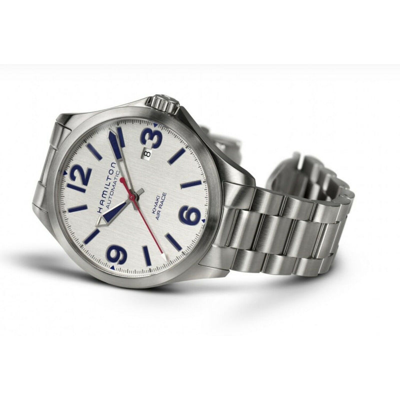 Hamilton H76525151 Men's Khaki Aviation Air Race Silver Automatic Men Watches - Lexor Miami