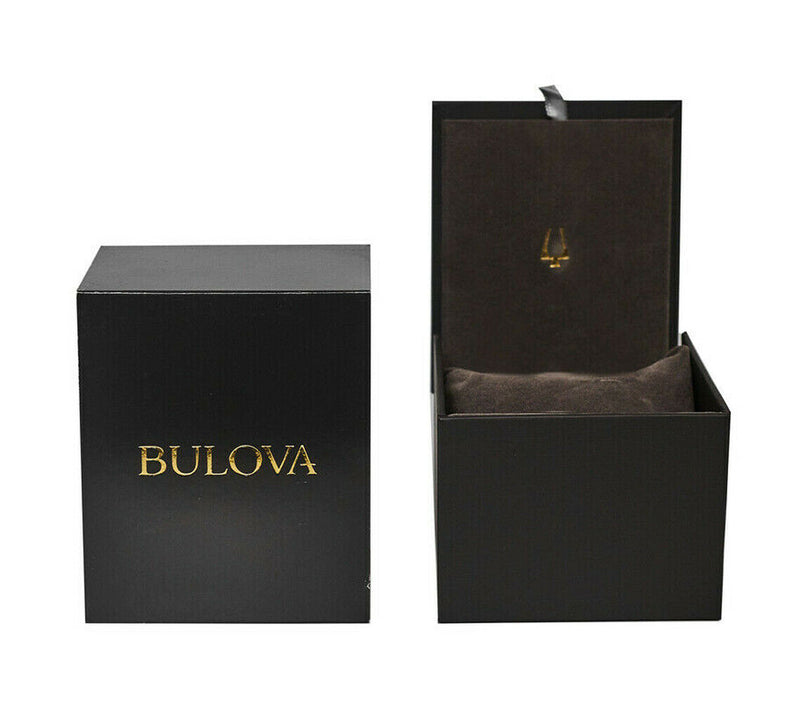 Bulova 98A267 Precisionist Black Silicone Strap Men Watches - Lexor Miami