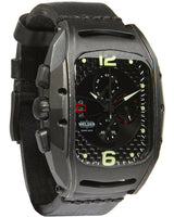 Welder K-42 801 BLACK DIAL CHRONOGRAPH BLACK LEATHER STRAP BRAND Men Watches Lexor Miami - Lexor Miami
