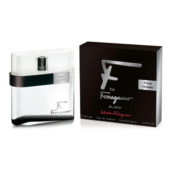 Salvatore Ferragamo F Black by Ferragamo 3.4oz EDT Men Perfume - Lexor Miami