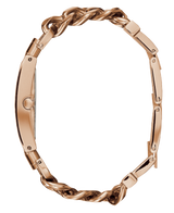 Guess U1117L3 Mod Heavy Metal Rose Gold Stainless Steel Chain Strap Women Watches - Lexor Miami