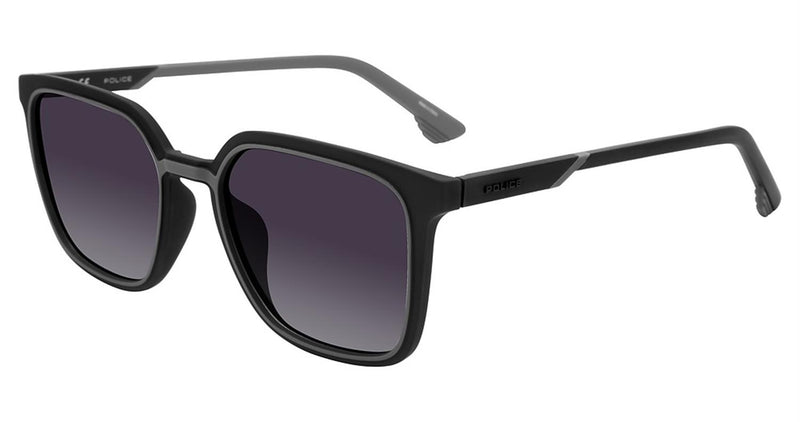 Police Spl769 C55P Black-Gray Unisex Sunglasses - Lexor Miami