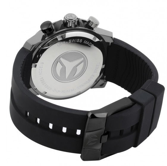 ThechnoMarine 612003 UF6 Analog Display Swiss Quartz Black Men Watches Lexor Miami - Lexor Miami
