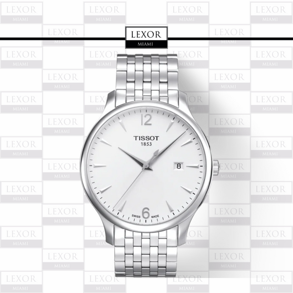 Tissot T0636101103700 Tradition Stainless Steel Strap Men Watches
