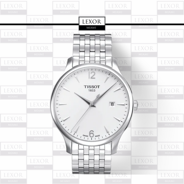 Tissot T0636101103700 Tradition Steel Strap Men Watches