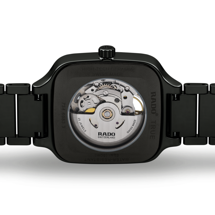 Rado R27086162 True Square Automatic Open Heart Unisex Watches - Lexor Miami