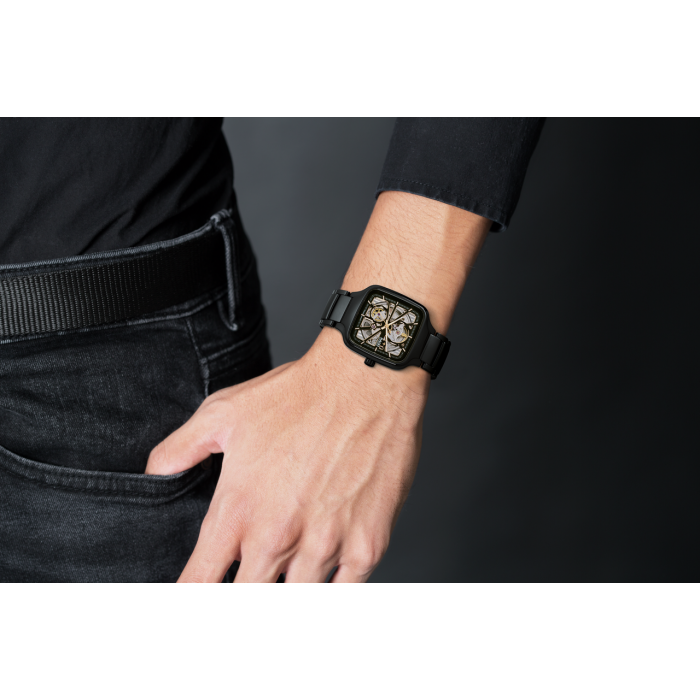 Rado R27086162 True Square Automatic Open Heart Unisex Watches