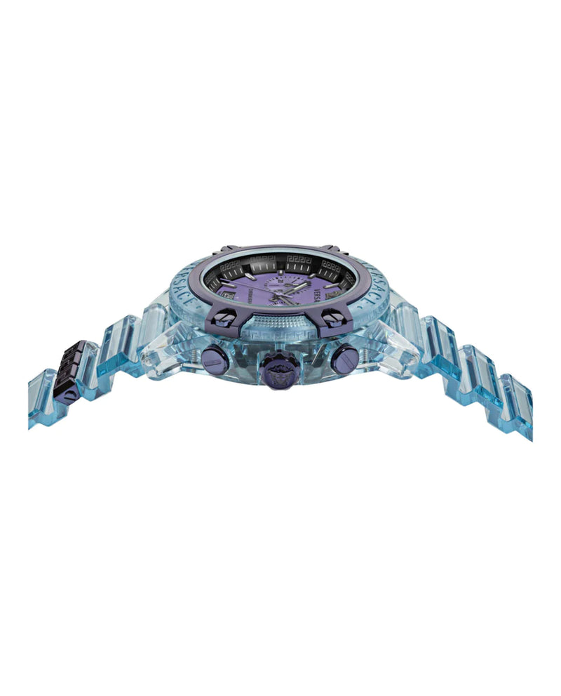 Relojes Versace VEZ701523 Icon Active Chronograph con correa azul