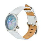 Mulco MW5 4833 125 Mini Frost Metallic Leather Strap Women Watches