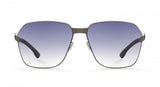 Ic! Berlin MB 04 White Pop Graphite Unisex Sunglasses