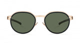 Ic! Berlin T 120 Champagne Ivy Green Unisex Sunglasses - Lexor Miami